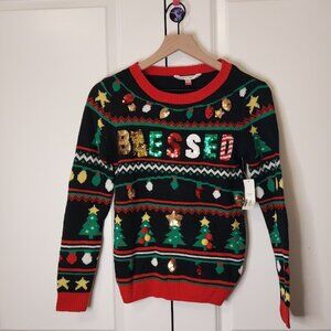 "Blessed" Ugly Christmas Sweater